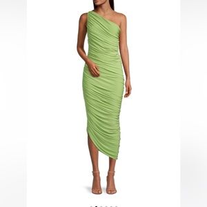 Norma Kamali Green Diana Dress
